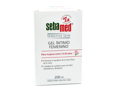 SEBAMED GEL INTIMO FEMENINO PH 3.8 200 ml