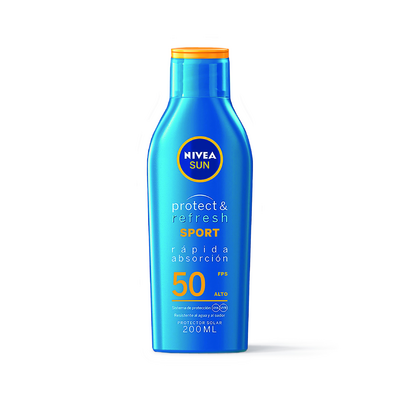 Nivea Sun Protect & Refreh Sport Rapida absorcion 200 ml FPS 50