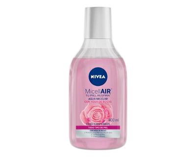 Nivea MicellAIR agua micelar con agua de rosas 400 ml