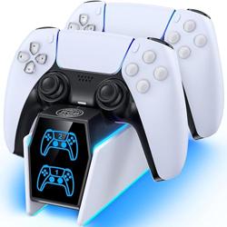 PS 5 Controller Charger Station Compatible with PlayStation 5 D