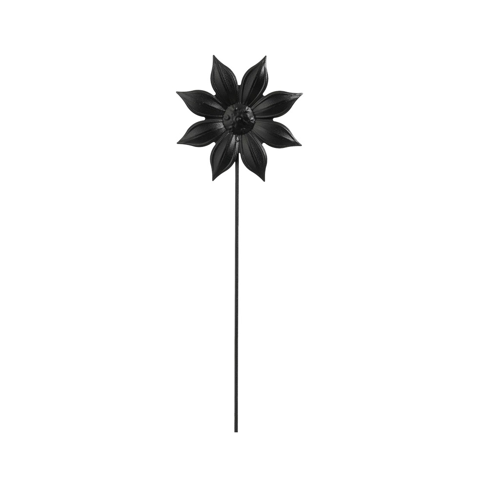 Estaca formas variadas para jardin 40 cm negro