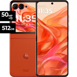 Celular 5G Motorola Razr 50 Naranja 12GB RAM 512GB