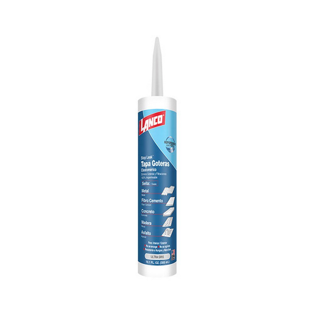 Masilla acrílica tapagoteras ultra gris 300 ml (10.1 oz)