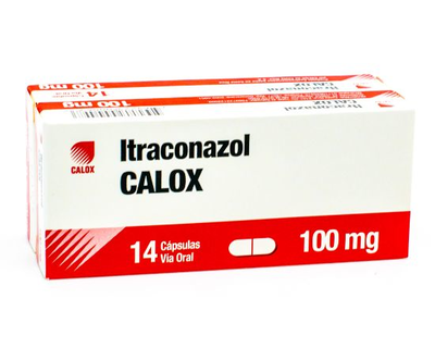 Itraconazol Calox 100 mg 1 capsula