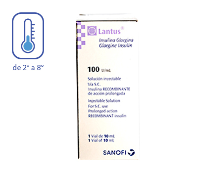 LANTUS INSULINA BASAL INYECTABLE 10 ML