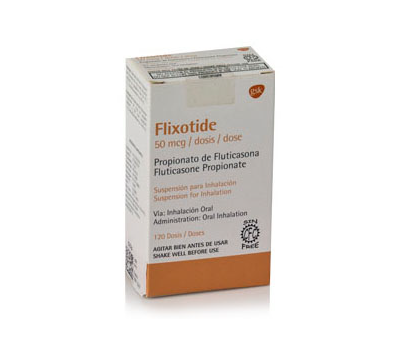 FLIXOTIDE INHNALADOR 50MCG 120 DOSIS