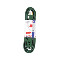 Extension Electrica Verde 3.6 m 13 A Eagle