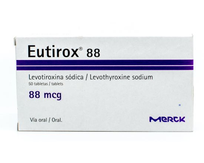 Eutirox NF 88 mcg 50 tabletas