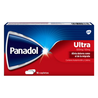 Tabletas Panadol Ultra -16 tabletas