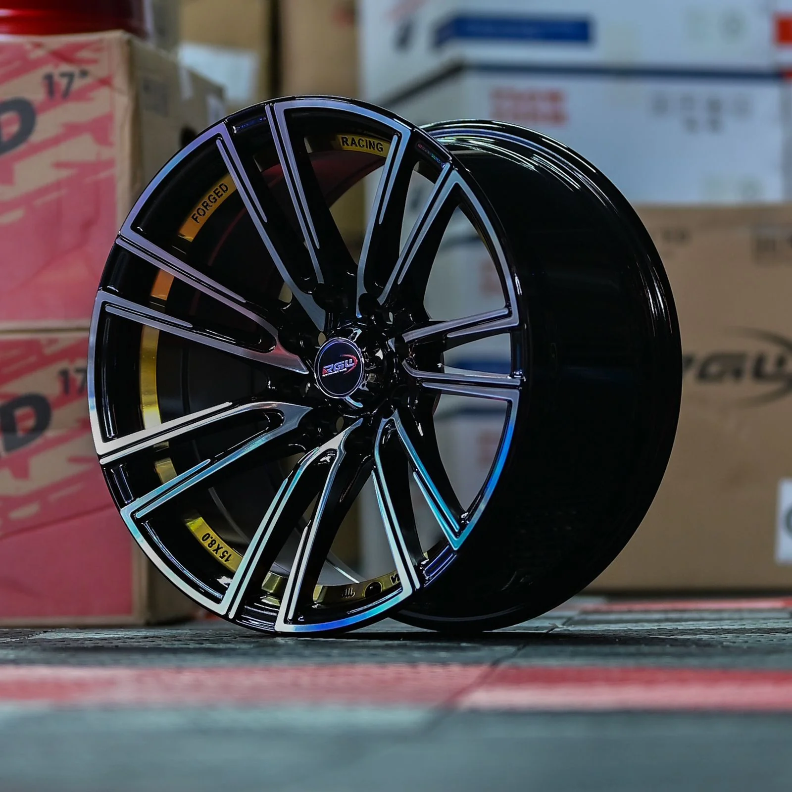 AQX74H-508 15X8.0 4X100/114.3 ET15 CB73.1