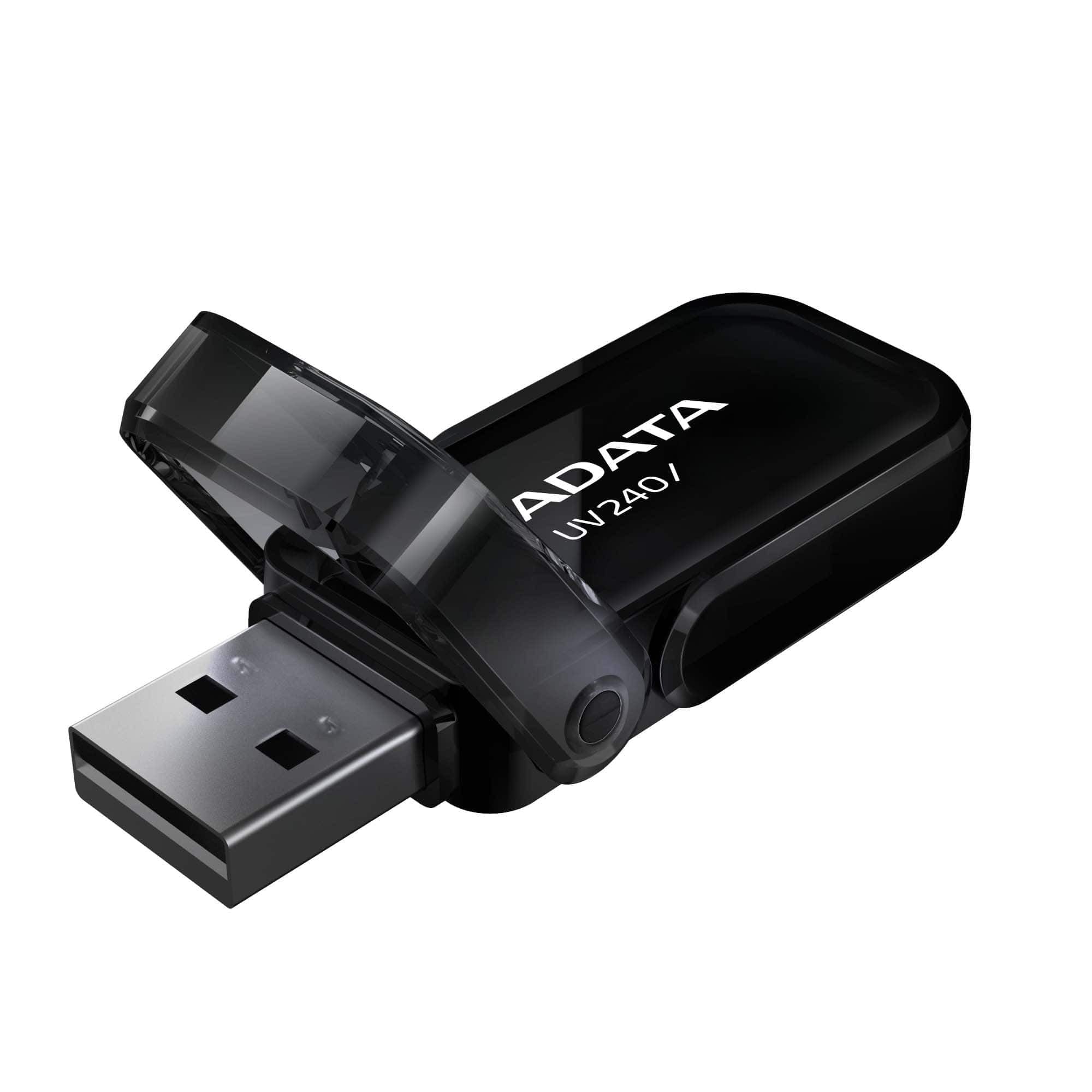 Memoria USB ADATA UV240 – USB 2.0 – 32GB – NEGRO
