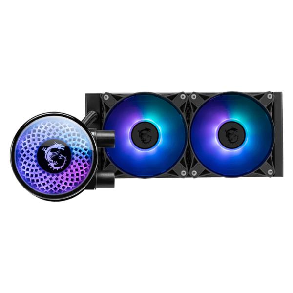 Enfriamiento Liquido MSI RGB MAG Coreliquid A12 240 AIO 240MM – Negro