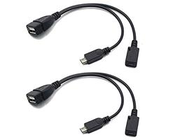 2 Pack OTG Cable Replacement for Fire Stick 4K, Amazon Fire TV