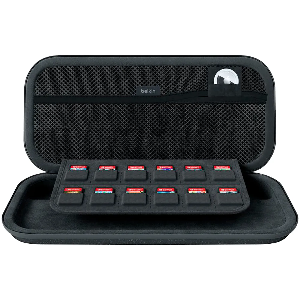 Estuche de viaje Belkin para Nintendo Switch 2 en color carbón