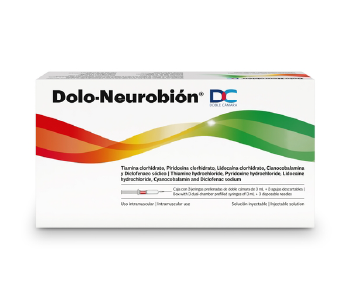 DOLO-NEUROBION DC SOLUCION INYECTABLE JERINGA PRELLENADA 3 ML (3PACK)