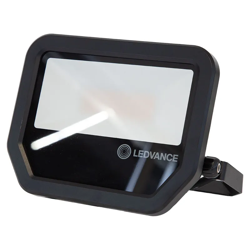 Reflector led exterior negro 30 W 3.000 K