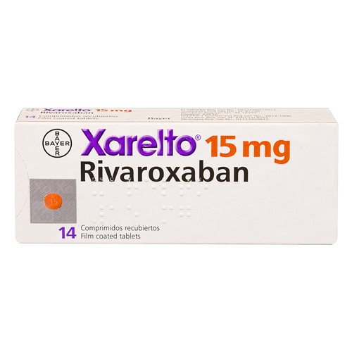 XARELTO COMPRIMIDO 15 MG