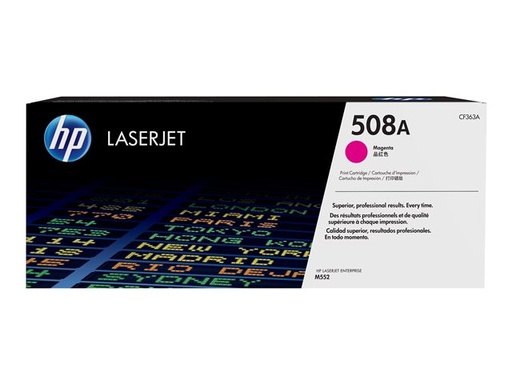 Cartucho de Impresión HP Laserjet 508A M552/M553 Magenta CF363-00901