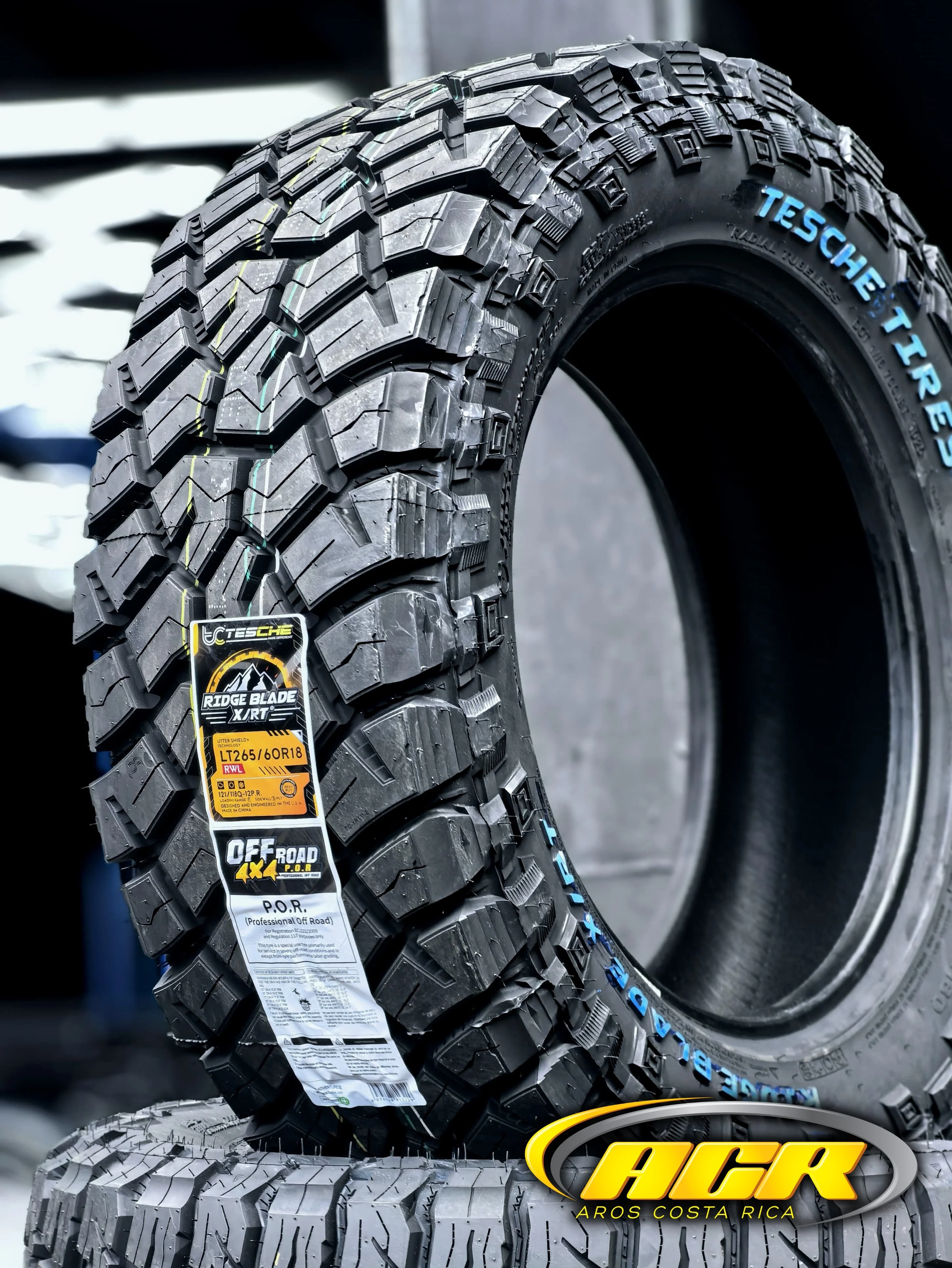 265/60R18 Ridge Blade X/RT