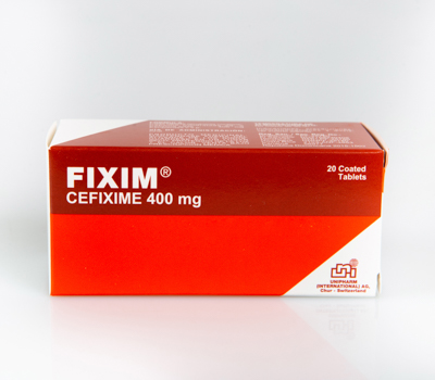 FIXIM 400 MG TABLETAS VIA ORAL