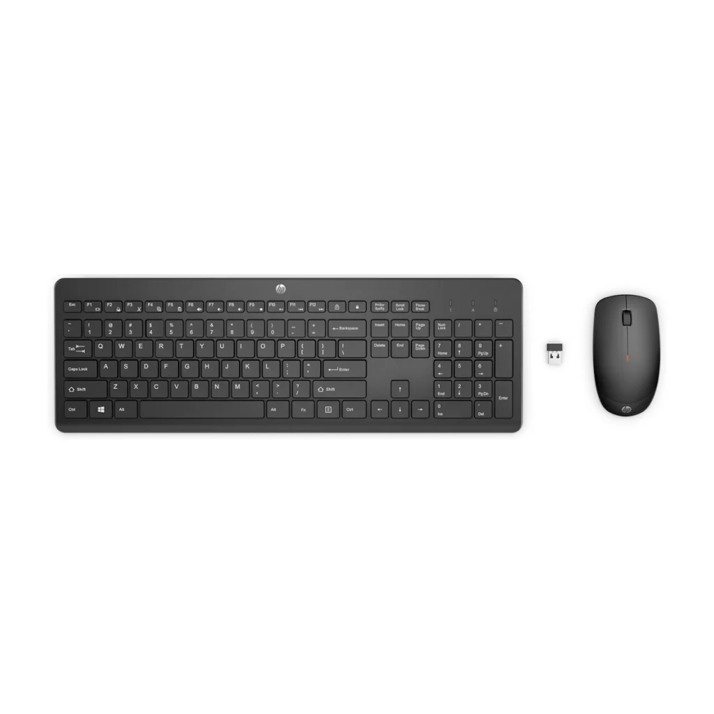 HP Set Teclado y Mouse Inalámbrico 230