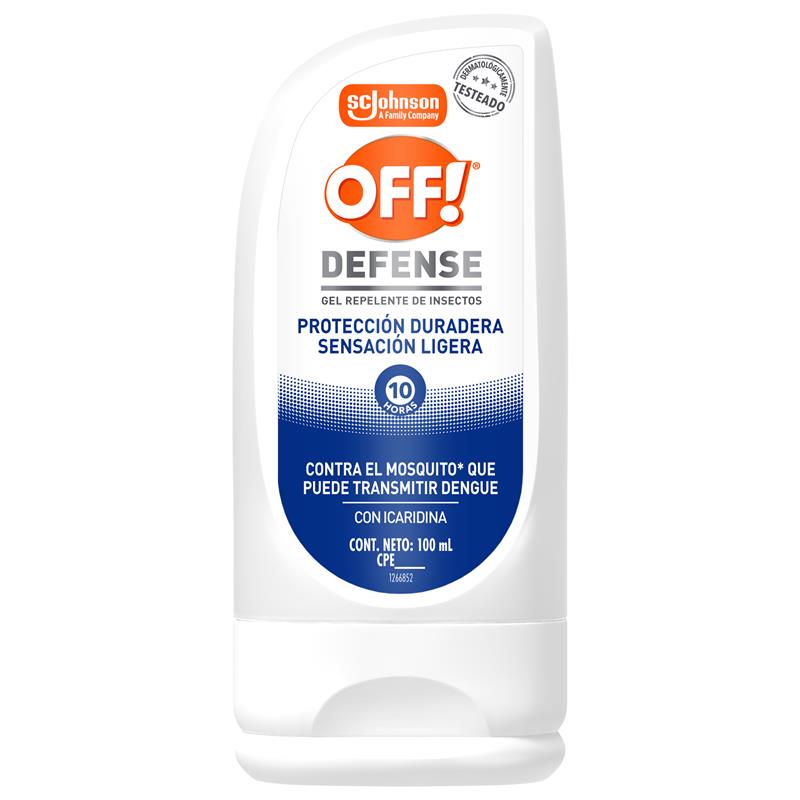 OFF Defense repelente de insectos gel 100 ml