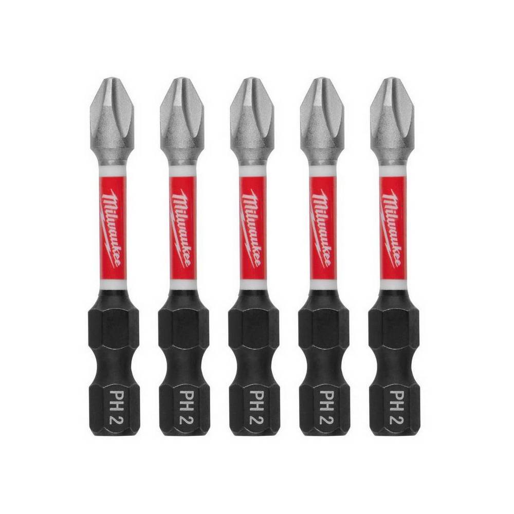 Set de puntas atornilladoras phillips no. 2 5 piezas