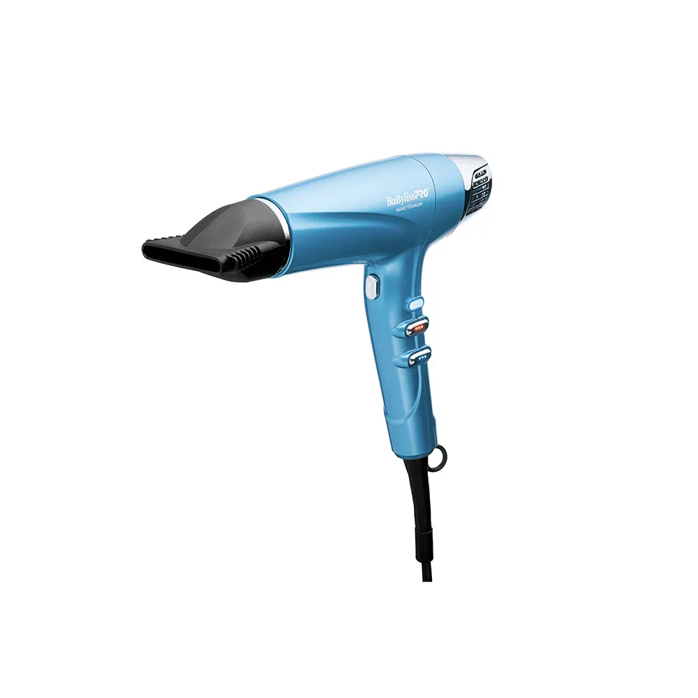Secadora de pelo Babyliss Nano Titanium Azul