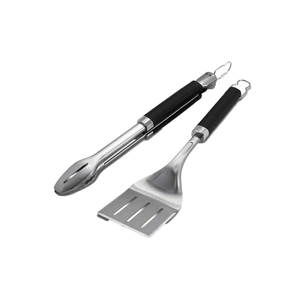 Set de utensilios para bbq 2 piezas