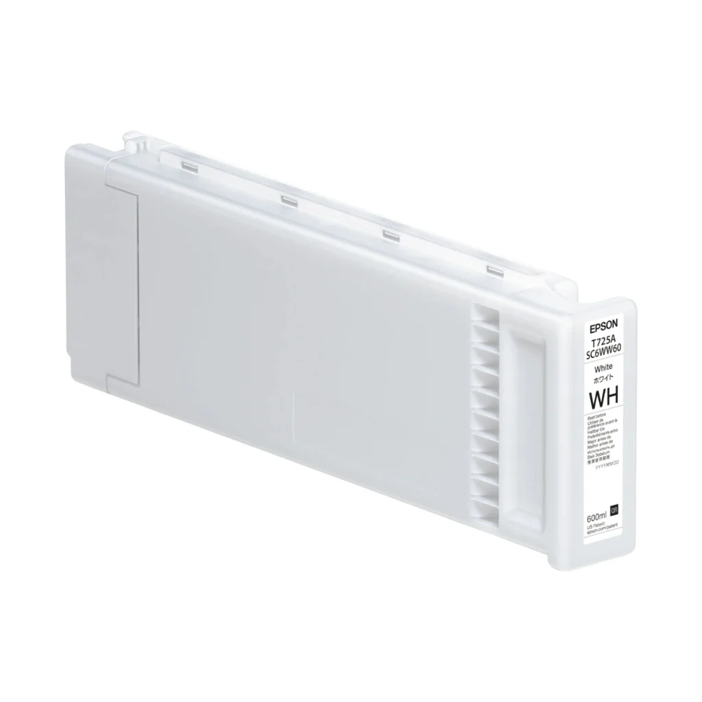 Epson Cartucho de Tinta Original UltraChrome DG Blanco para SureColor 600 ML, T725A0N