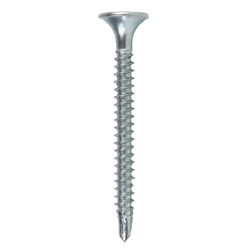 Tornillo gypsum galvanizado punta broca 1 1/2" 500 uds