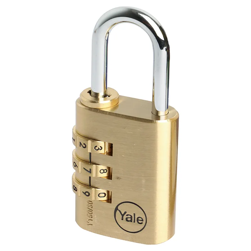 Candado de combinación 30 mm de latón bronce Yale