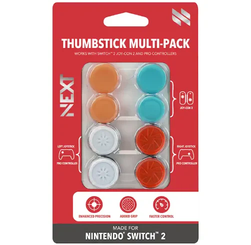 Next Thumbstick Multi-Pack para Joy-Con 2/ Pro Controller