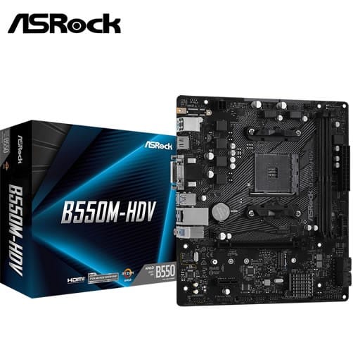 TARJETA MADRE ASROCK B550M-HDV AM4