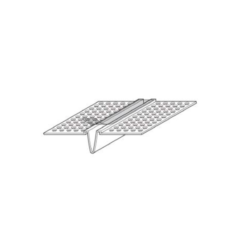 Junta expansion plastica ranura angosta 3.05m blanco