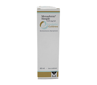 MENADERM SIMPL EMUL 0.25MG/ML X60ML