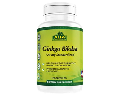 Alfa, Ginkgo biloba, 120 mg, 120 Capsulas