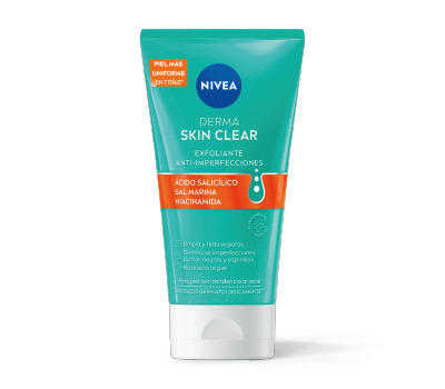 NIVEA DERMASKIN CLEAR EXFOLIANTE ANTI-IMPERFECCIONES GEL 150 ML