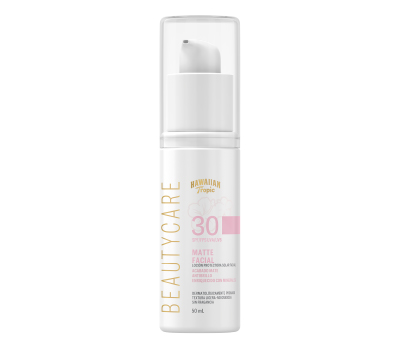 HAWAIIAN TROPIC BEAUTYCARE 30 SPF MATTE FACIAL PROTECTORA SOLAR LOCION 50 ML