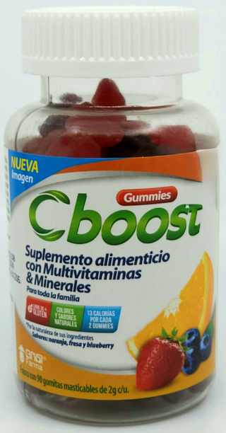 C Boost Adulto, Multivitaminas & Minerales, 90 gomitas