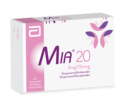 MIA 20 TABLETAS VIA ORAL