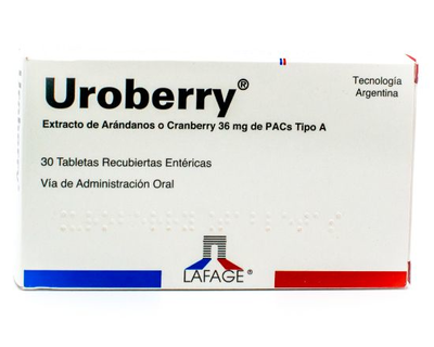 Uroberry 30 tabletas