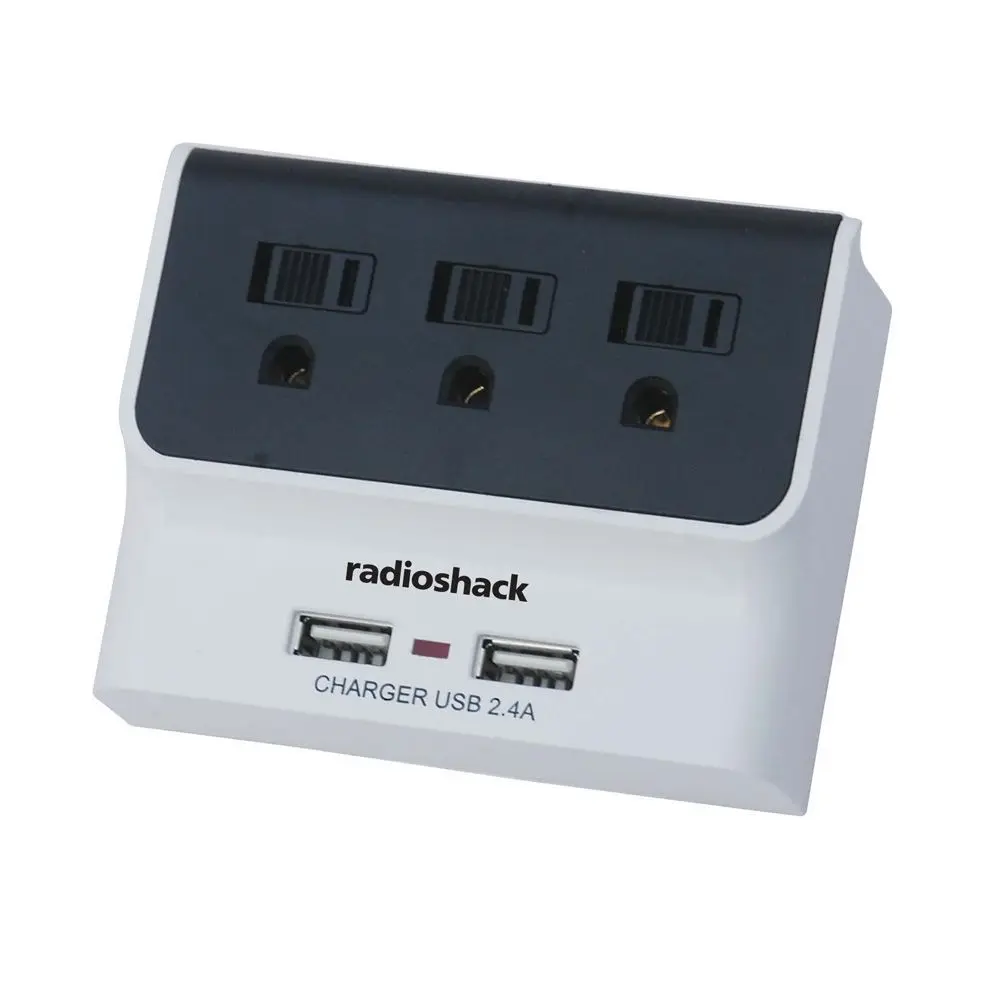 Regleta de pared RadioShack 6100842 3 tomas