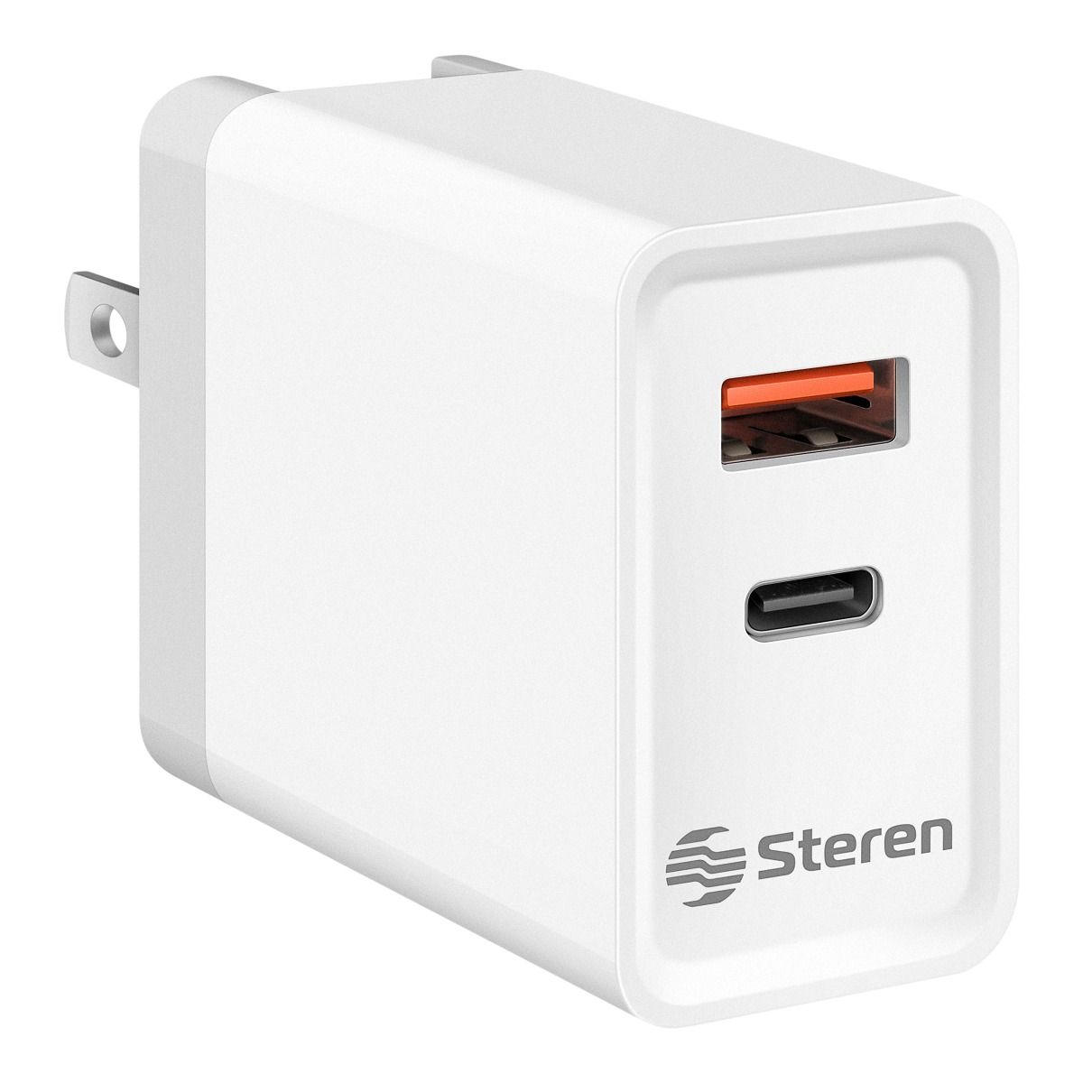 Cargador de 36 W USB Quick Charge y USB C Power Delivery