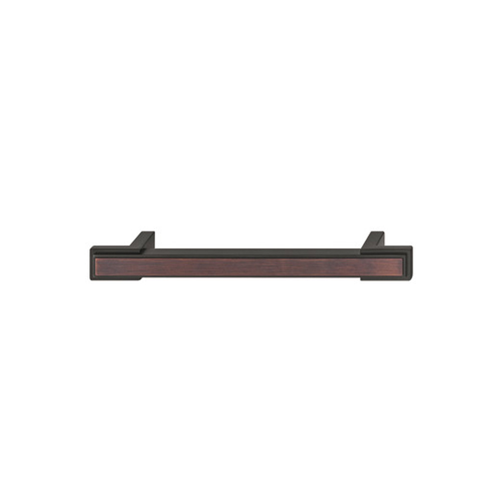 Haladera zinc color bronce cepill. 22x3cm