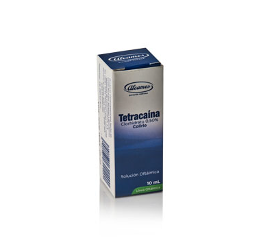 ALCAMES TETRACAINA COLIRIO 0.50% 10 ML