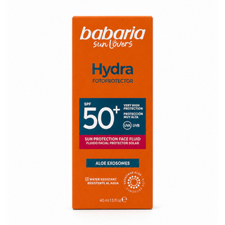 Babaria Hydra Fluido facial Solar SPF50 40 ml