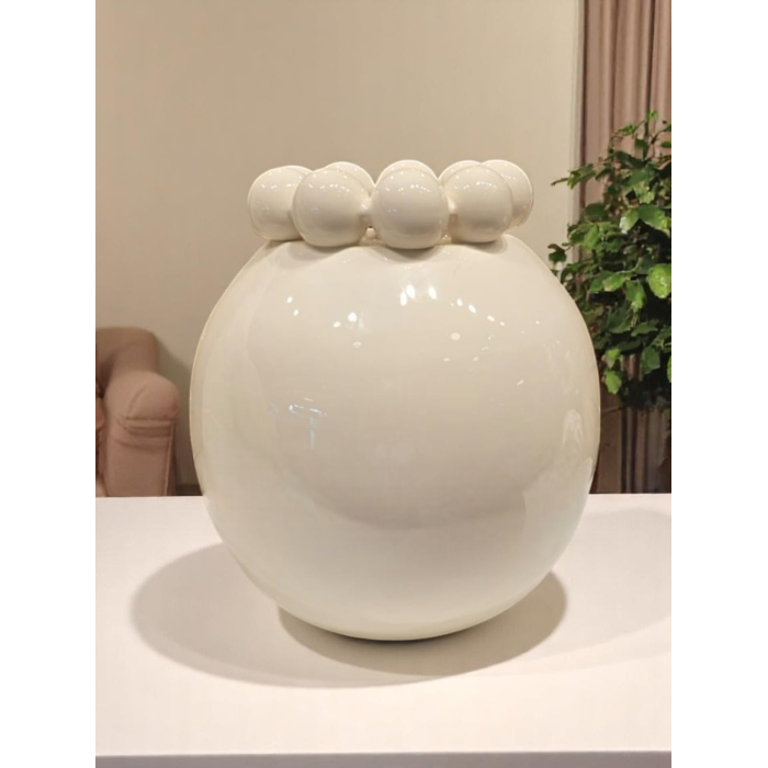 FLORERO 34X31 CERAMICA ALPONTO
