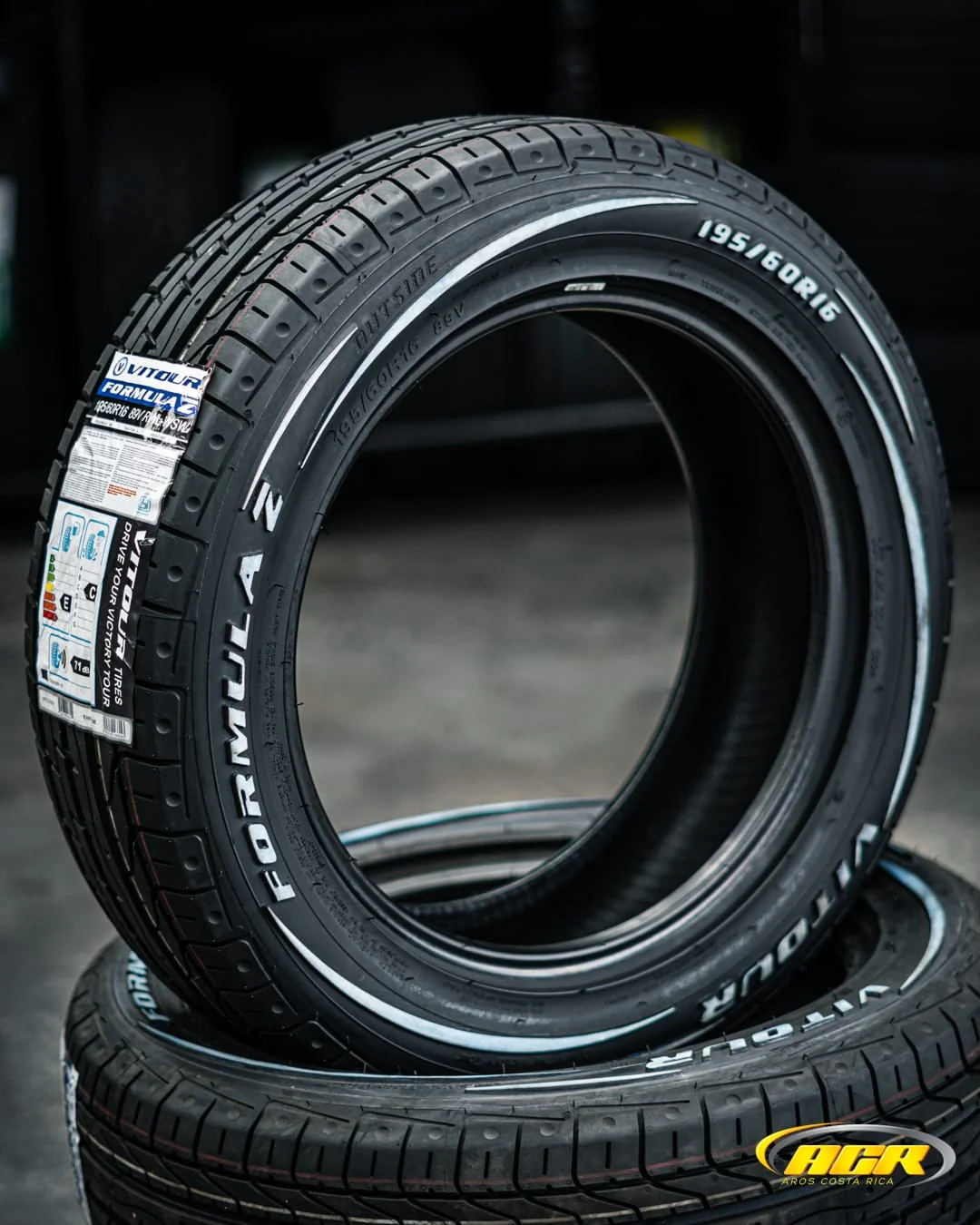 195/60R16 Vitour Formula Z letra blanca