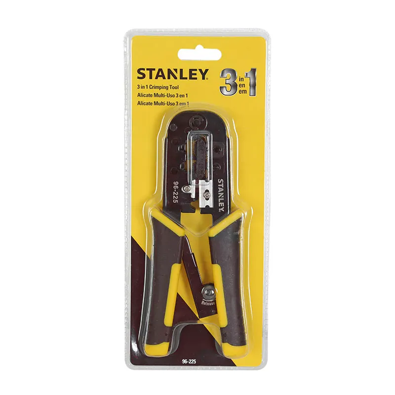 Alicate pela cables 6" mango bimaterial Stanley